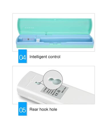 UVC Toothbrush Disinfectant Case | Travel-Friendly Toothbrush Storage | Germ-Proof Protection - Buy Online on GoSupps.com