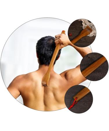 Tovinanna 2-Piece Fragrant Wooden Massager Tool Set - Back Scraper & Scratchers for Itching Relief & Relaxation | Ideal Massage Device - Buy Online on GoSupps.com