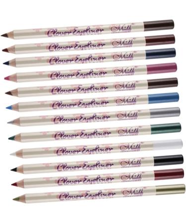 Healvian 36 Pcs Eye Shadow Pen Eyeliner Pencils Green Eyeliner Pencils Brown Pencil Eyeshadow Eyebrow Pencil 1 count (Pack of 1) As Shownx3pcs - Buy Online on GoSupps.com