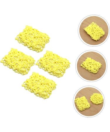 ibasenice 4pcs Instant Noodle Model Tiny Things Fake Instant Noodles Simulated Food Ornaments Chinese Food Miniature Stuff Mini Toy Mini House Supplies Child Doll House Silica Gel Vegetable - Buy Online on GoSupps.com