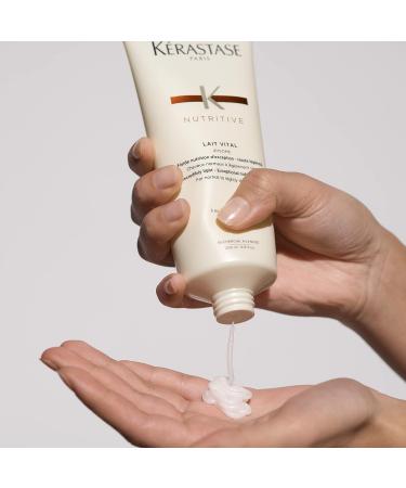 Kerastase Nutritive Lait Vital Conditioner - Nourishing Lightweight Formula 6.8 Fl Oz - Buy Online on GoSupps.com