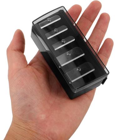 Beaupretty Taille-crayon Manuel 5 Trous pour Sourcils et L vres Lot de 2 avec Couvercle Hygi nique Compact et Pr cis Adapt aux Crayons Maquillage Yeux et L vres pour Voyage - Buy Online on GoSupps.com