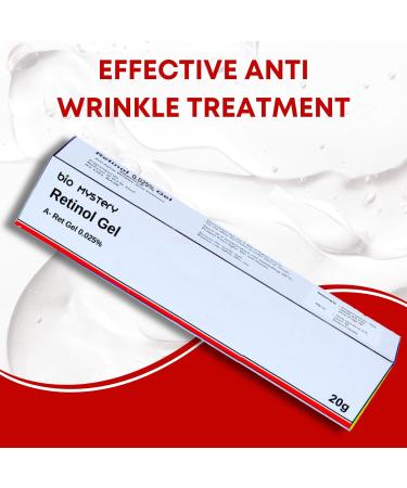 Buy Retinol Gel 0.025% - 20 Gram | Anti-Aging Skincare - Fast International Shipping - Buy Online on GoSupps.com