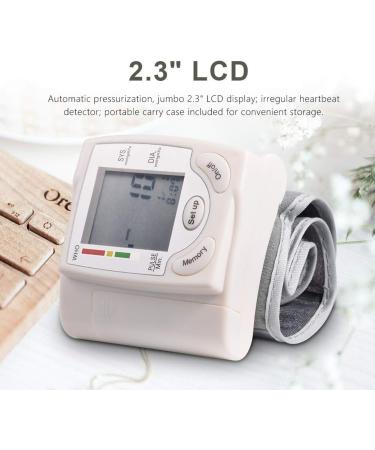 Automatic Digital Wrist Blood Pressure Monitor with LED Display - Home Use - Buy Online on GoSupps.com