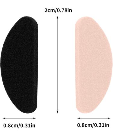 ASTER 20 Pairs of Eyeglass Nose Pads Soft Foam Self-Adhesive Nose Pads Anti-Slip Sponge Glasses Nose Pads for Sunglasses Glasses (D-Shape) Cream - Buy Online on GoSupps.com
