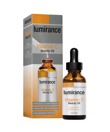 Lumirance Anti-Aging Vitamin C Beauty Oil for Face  Increase Collagen Production  Promote Even Complexion  Healthy Glow  Intense Antioxidant Protection for All Skin Types  30ml/1 fl oz
