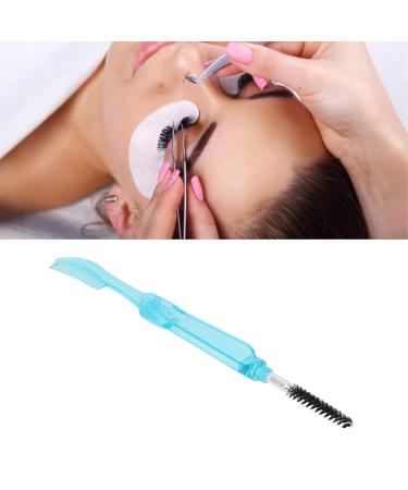 Portable Eyebrow Brushes - Mini Hygienic Eyelash Brush & Eyebrow Comb with Cover (Blue) for Perfect Makeup | International Shipping Available - Buy Online on GoSupps.com