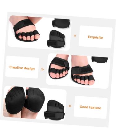 Adjustable Forefoot Cushions & Non-Slip Toe Socks for Dance & Yoga - Comfortable Half Foot Pads - Buy Online on GoSupps.com