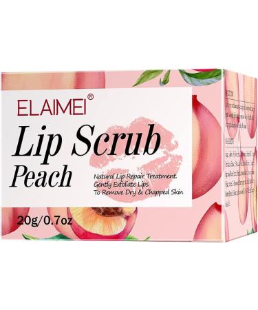 Ikasus Lip Mask - Double Effect Lip Sleep Mask & Scrub for Sensitive Dry Cracked Lips | Moisturizing Peeling Treatment - Buy Online on GoSupps.com