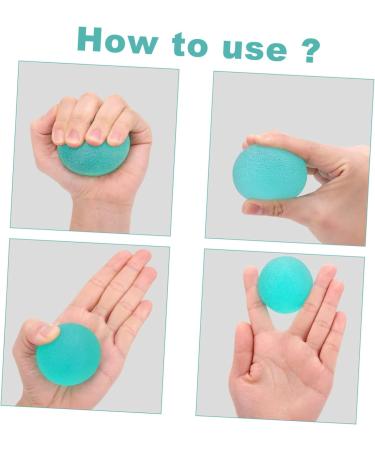 Coolhiya 3-Piece Grip Ball Set - High Elasticity Squeeze Handballs for Exercise & Fun | International Shipping Available - Buy Online on GoSupps.com