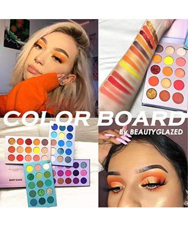 Beauty Searcher 60 Color Eyeshadow Palette - High Pigmented Glitter Matte Shades - Nude Makeup Palette for Eyes - Buy Online on GoSupps.com