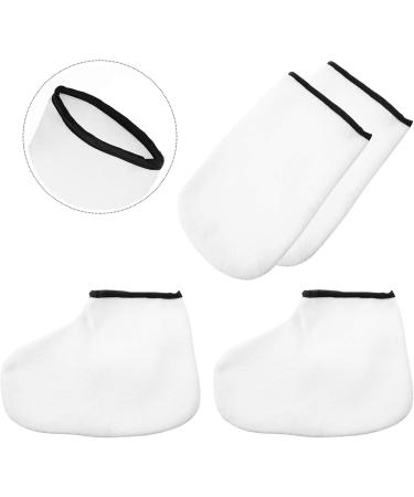 minkissy Paraffin Wax Foot Bags Pairs Paraffin Paraffin Wax Mitt Paraffin Wax Bath s Exfoliating Boots Wax s Exfoliating Boot 4 Boot Glove Wax Hand Gloves - Buy Online on GoSupps.com