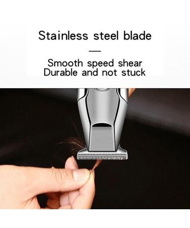 Professional Hair Clipper - USB Rechargeable LED LCD Beard Trimmer for Men | Adjustable Speed Hairstyle Pusher - Buy Online on GoSupps.com