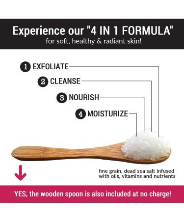pureSCRUBS Lavender Dead Sea Salt Scrub + Sandalwood Body Scrub - Buy Online on GoSupps.com
