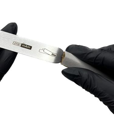 White Nail File Refill Roll - 80 Count 240 Grit | High-Quality Nail Care Supplies for Professionals & DIY - Buy Online on GoSupps.com