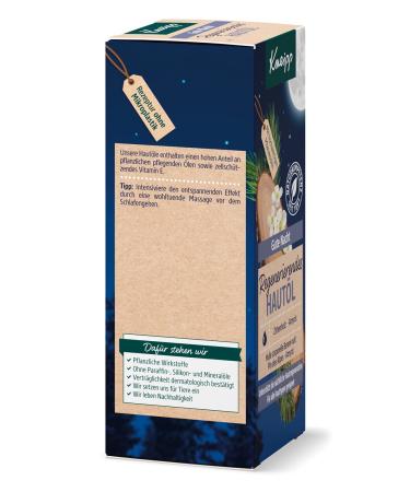 Kneipp Regenerating Skin Oil Good Night - Soothing Essential Oil with Stone Pine & Amyris for Relaxing Sleep & Nightly Skin Regeneration - 100ml - Buy Online on GoSupps.com