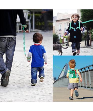 Toddler Leash for Child- Kids Safety Walking Harness and Baby Anti Lost Wrist Link for Girls/Boys Travel (Dinosaur) - Buy Online on GoSupps.com