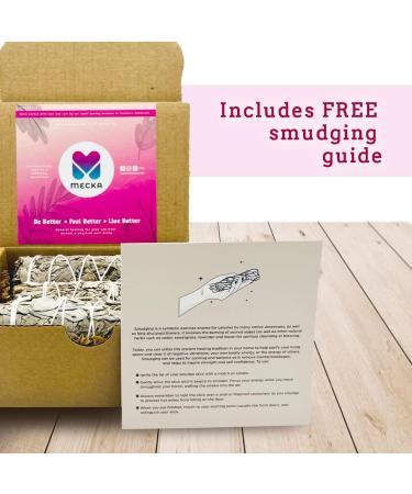 Bulk White Sage Smudge Sticks (3 Pack) - Organic Sage Bundles for Cleansing and Stress Relief | Wholesale | Sustainably Grown - Buy Online on GoSupps.com