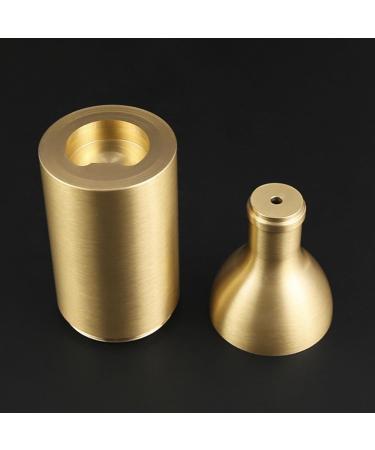 Luofeng Fashion Brass Toothpick Holder - Stylish Practical Home Decoration & Durable Brass Toothpick Case - Buy Online on GoSupps.com