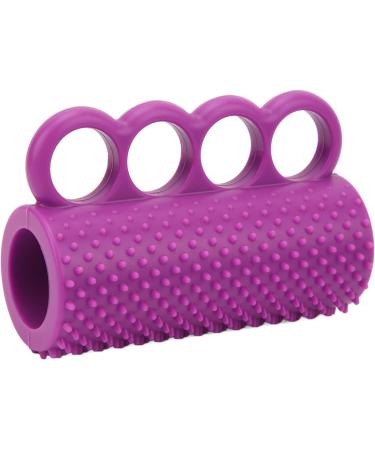 Squeeze Finger Strengthening Equipment Silicone 4 Finger Squeeze Strengthener for Stroke Rehabilitation Training Purple - Buy Online on GoSupps.com