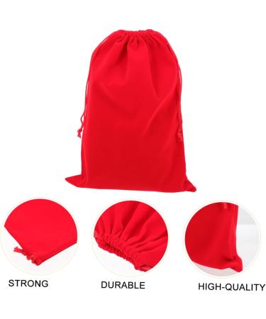 BIUDECO 3pcs Hair Dryer Storage Bag Travel Storage Bag Blow Dryer for Curly Hair Flannel Red - Buy Online on GoSupps.com