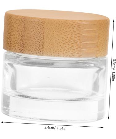 toiletry containers container with lid terrarium tank body butter terrariums terrarium container cosmetic containers makeup containers cream bottle lotion travel with cover Wood - Buy Online on GoSupps.com