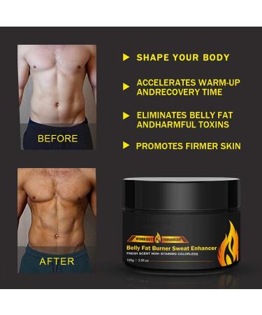 Hot Cream 2Pack Fat Burning Gel | Natural Sweat Enhancer for Belly & Body | Cellulite Treatment | Slimming Cream for Men & Women - 3.5 Oz - Buy Online on GoSupps.com
