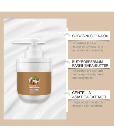 Cr me d pilatoire parfum e la noix de coco pour femme douce pour la peau d licate l vre sup rieure menton 100 ml - Buy Online on GoSupps.com