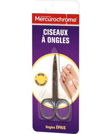 Mercurochrome Nail Scissors