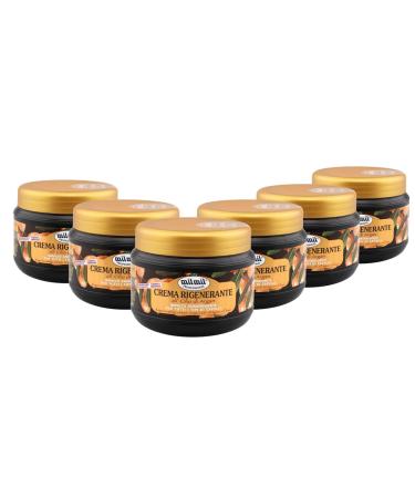 Milmil Milmil Regenerating Hair Cream Argan Oil Scent Softening Compress for All Hair Types - 6 x 500 ML