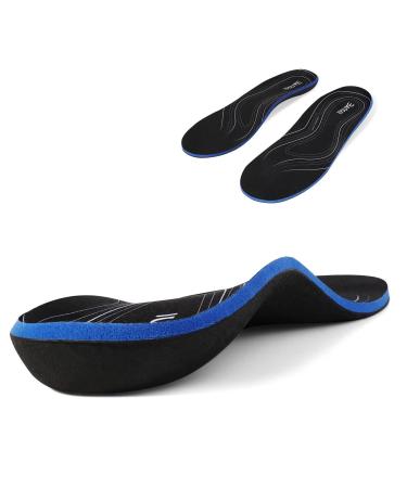 3ANGNI Insoles for Plantar Fasciitis  Foot Orthotic Insole for Flat Feet  Arch Support Insoles for Heel Pain Heel Spur  Orthopedic Inserts for Pronation Valgus  Cushioning Comfort Insert Men Women Men 8-8.5 / Women 10-10...