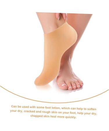 minkissy 8 Pairs Exfoliating Moisturizing Socks Dry Cracked feet Socks Cosmetic moisturizing Socks Dead Skin Socks Lotion moisturizing Socks Overnight spa Socks Foot spa Heel Miss sebs Gel - Buy Online on GoSupps.com