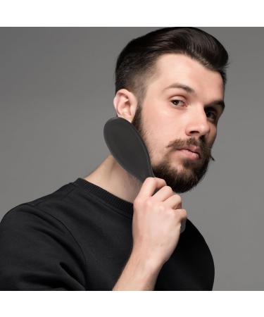 ABOOFAN Hair Styling Comb & Oil Neck Brush - Shaving Brushes for Hairdressing Salon & Beard Care - 15x4cm - Buy Online on GoSupps.com