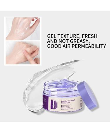 iekufes Joint Purple Gel Soothing Massage Cream Full-Body Joint Support for Knees Lumbar Neck Hands & Feet(2PCS) - Buy Online on GoSupps.com