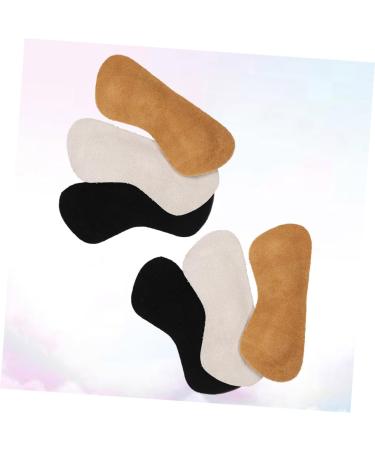 Buy Leather Heel Pads - 3 Pairs of Stickers for Shoe Comfort & Grip | Heel Protectors for Men & Women - International Shipping Available - Buy Online on GoSupps.com