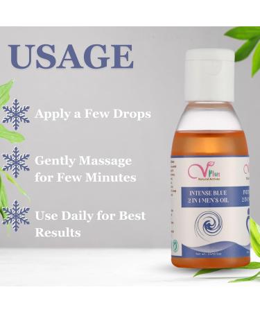 YANG Cool Blue Personal Lubricants Oil for Men 25ml | Sulphate Paraben Chemical - Buy Online on GoSupps.com