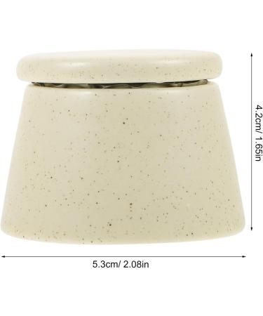 minkissy Japanese Manicure Brush Cup Dappen Dish with Lid Nail Dish Cup Manicure Nail Cup Nail Liquid Holder Nail Dappen Cup Nail Cups Nail Dish Bowl Saucer Cup Ceramics Macaron - Buy Online on GoSupps.com