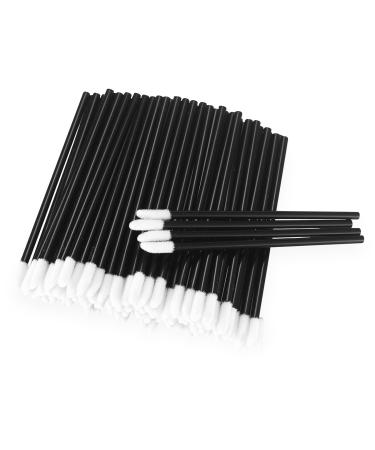300 pieces make -up lipstick brush lip brush lipstick applicator lip gloss brush make -up brush for lips makeup - black black 300