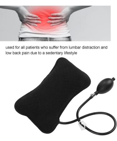 Portable Inflatable Lumbar Support Cushion - Adjustable Backrest for Waist Pain Relief Washable Airbag Seal - Essential Travel Companion - Buy Online on GoSupps.com