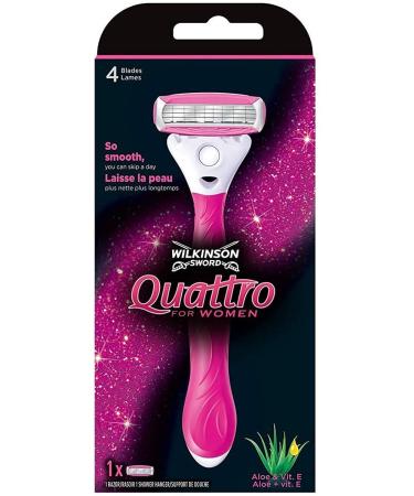 Wilkinson Sword Quattro razor for women - Buy Online on GoSupps.com