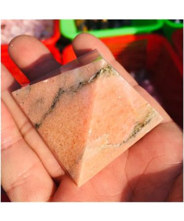 for Natural Beautiful Stone Pyramid Crystal Gem Stone Raw Stones and Minerals Stone Mineral Specimen - Buy Online on GoSupps.com