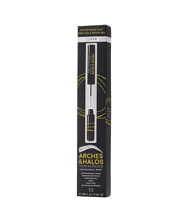 Arches & Halos Water Resistant Firm Hold Brow Gel - Clear | Long-Lasting Brow Sculpt for Shaping & Styling | Non-Sticky Formula - 0.106 oz - Buy Online on GoSupps.com