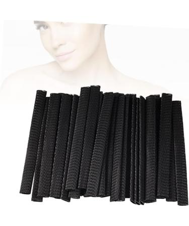 FOMIYES Cosmetic Brush Pen Guard 300 pcs Eyeshadow Applicator Handbag Shadow Guard Covers Tool with Paint Etc Cap Women 100pcsx3pcs Blackx3pcs - Buy Online on GoSupps.com