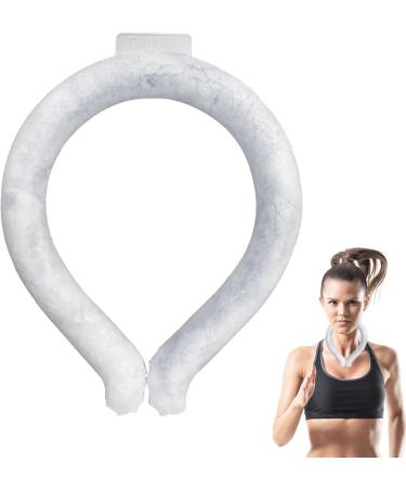 Portable Cooling Collar | Hands-Free Personal Cooling Device for Fishing Hiking & Sports | Virtcooy White - Buy Online on GoSupps.com