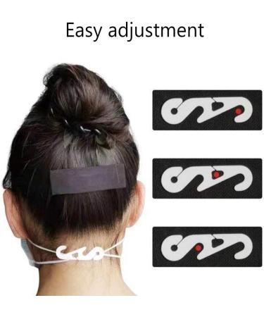 ZHONGJIUYUAN 10 Pack Adjustable Ear Hook Extension Buckles - Ear Comfort Accessories for Stress Relief | International Shipping Available - Buy Online on GoSupps.com