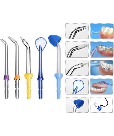 Jerilla 9-Piece Mouth Shower Nozzle Set - Compatible with Waterpik WP-100 WP-40 WP-560 WP-660 WP-811 WP-940 - Includes Nasal Linear Nozzle for Ultimate Oral Care - Buy Online on GoSupps.com