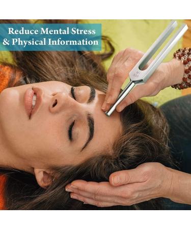 Bysameyee 528Hz Tuning Fork Medical with Taylor Percussion Hammer Mallet for Sound Healing Therapy - Aluminum Alloy Tuning Forks for DNA Repair and Instrument Tune - Buy Online on GoSupps.com
