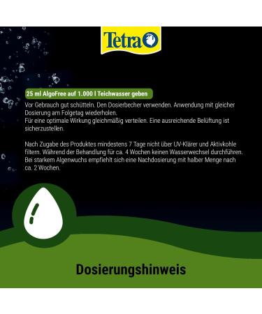 Tetra Pond AlgoFree - 3L Floating Algae Killer for Garden Ponds | Combat Green Water & Filamentous Algae - Buy Online on GoSupps.com