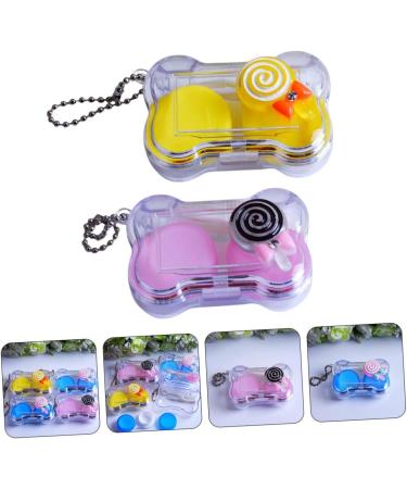 Solustre Makeup Organizer Set - 2 Colorful Cosmetic Cases with Mirror & Travel Storage for Tools & Accessories - Buy Online on GoSupps.com