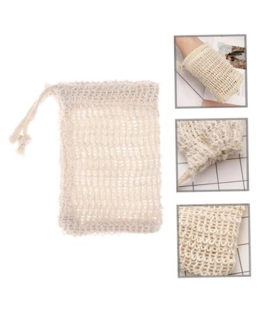 Shop Soap Bags with Drawstring - Sisal Fiber Exfoliating Pouches & Soap Savers (2 Pcs) for Foaming & Drying - International Shipping Available - Buy Online on GoSupps.com